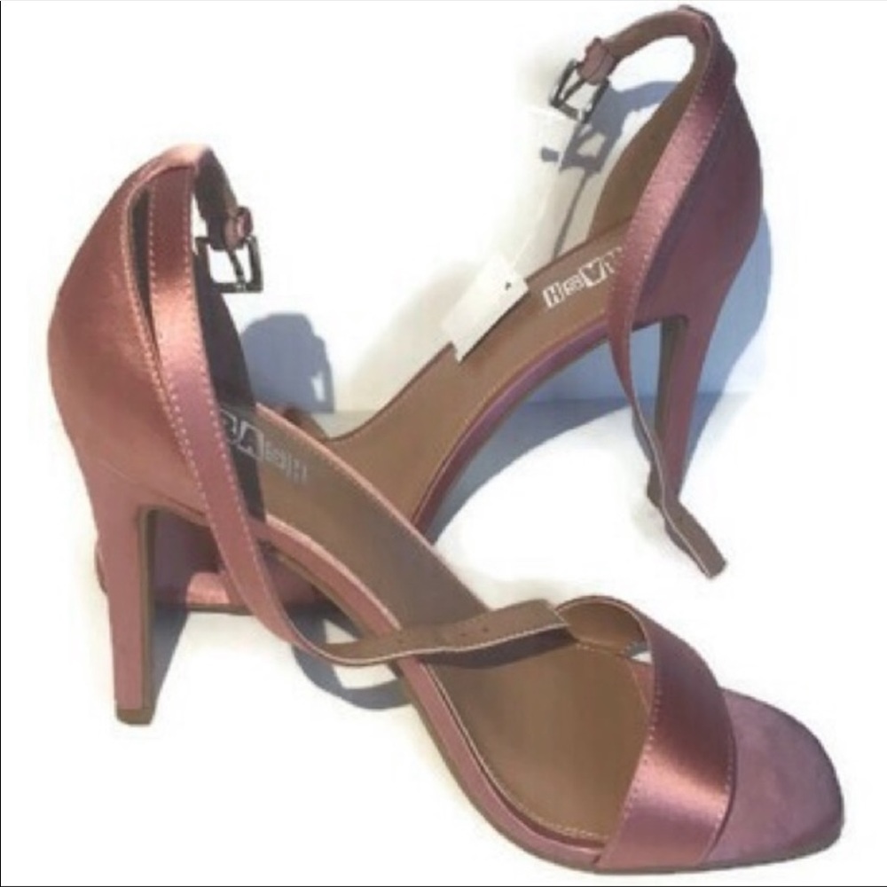 Brash Kyleen Mauve Ankle Strap Heel